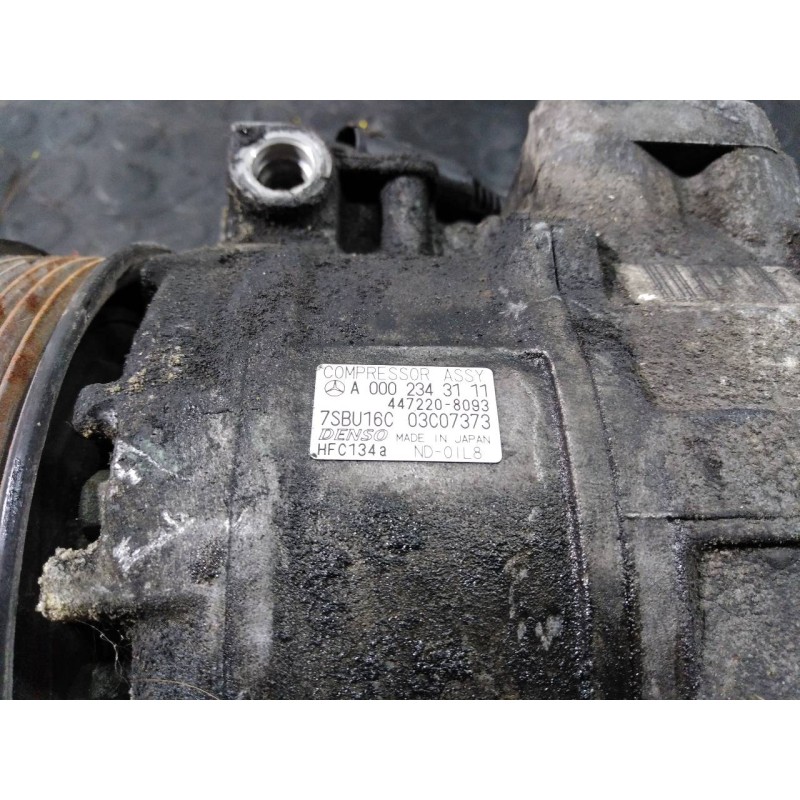 Recambio de compresor aire acondicionado para mercedes-benz clase v (w638) v 220 cdi (638.294) referencia OEM IAM A0002343111 44