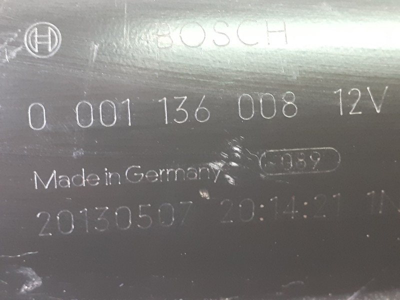 Recambio de motor arranque para renault clio iv limited referencia OEM IAM 0001136008 20130507 