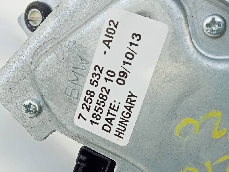 Recambio de motor limpia trasero para bmw serie 1 lim. (f20) 114d referencia OEM IAM 7258532 18558210 E1-A3-48-1