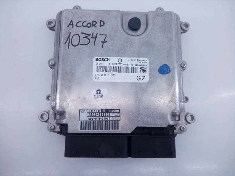 Recambio de centralita motor uce para honda accord berlina (cu) executive referencia OEM IAM 0281014809 4079182387 E3-B5-18-2