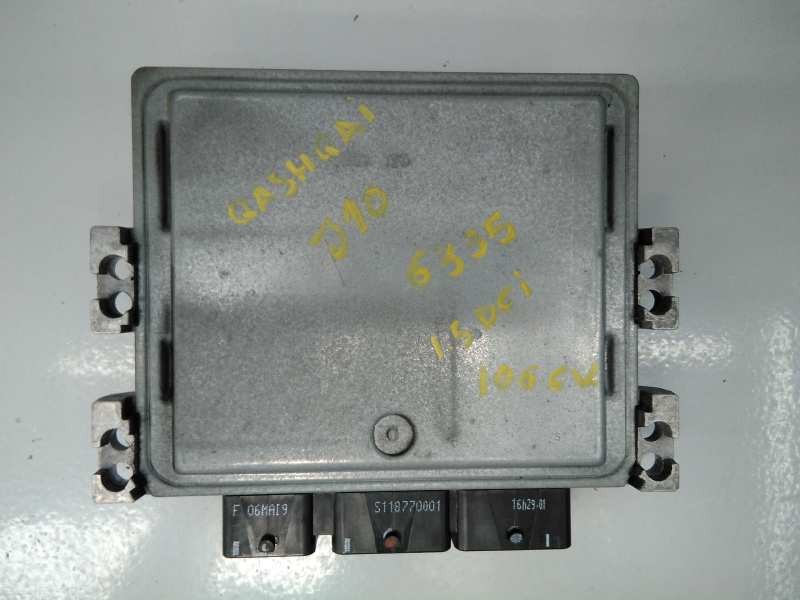 Recambio de centralita motor uce para nissan qashqai (j10) acenta referencia OEM IAM 23710JD59C S180033107A E3-B4-29-2