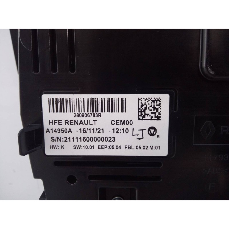 Recambio de sistema navegacion gps para renault kadjar intens referencia OEM IAM 21111600000023  E2-A1-22-2