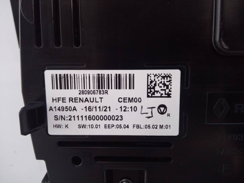 Recambio de sistema navegacion gps para renault kadjar intens referencia OEM IAM 21111600000023  E2-A1-22-2