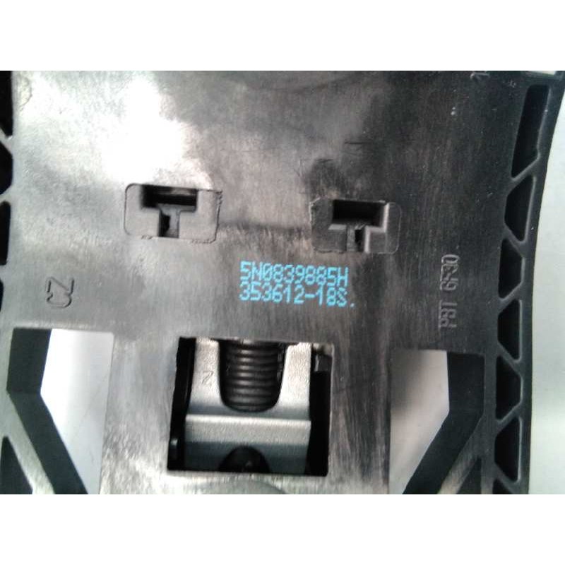 Recambio de cerradura puerta delantera derecha para volkswagen tiguan (5n2) advance bluemotion referencia OEM IAM 5N1837016E  E1