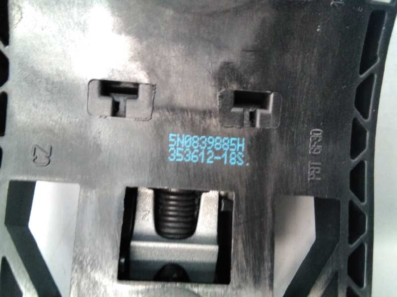 Recambio de cerradura puerta delantera derecha para volkswagen tiguan (5n2) advance bluemotion referencia OEM IAM 5N1837016E  E1