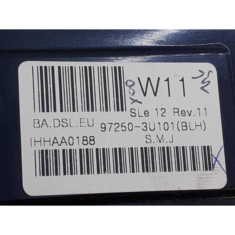 Recambio de mando climatizador para kia sportage concept 4x2 referencia OEM IAM 972503U101  E3-A3-25-2
