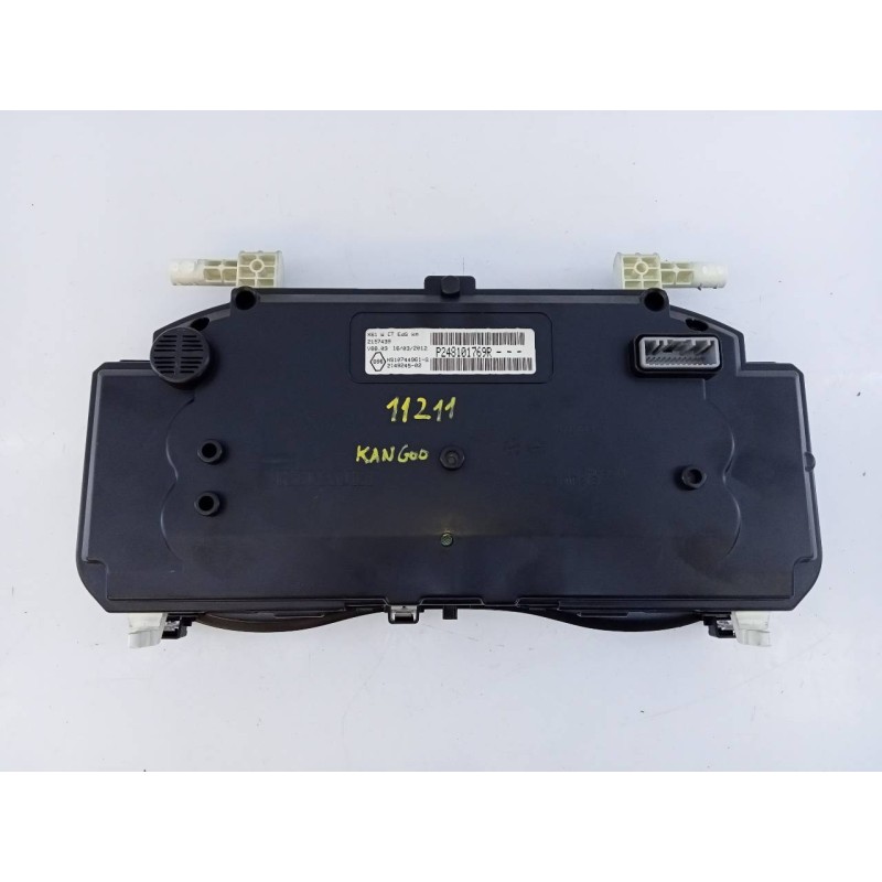 Recambio de cuadro instrumentos para renault kangoo expression referencia OEM IAM P248101769R  E2-A1-38-2