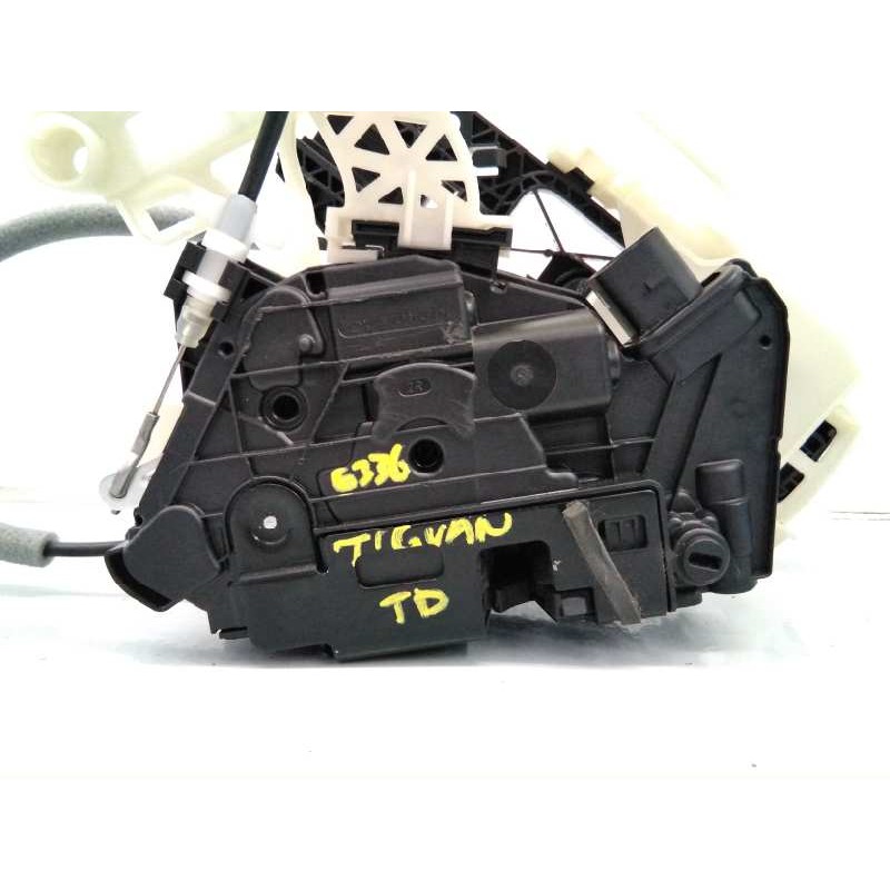Recambio de cerradura puerta trasera derecha para volkswagen tiguan (5n2) advance bluemotion referencia OEM IAM 5N0839016G  E1-B