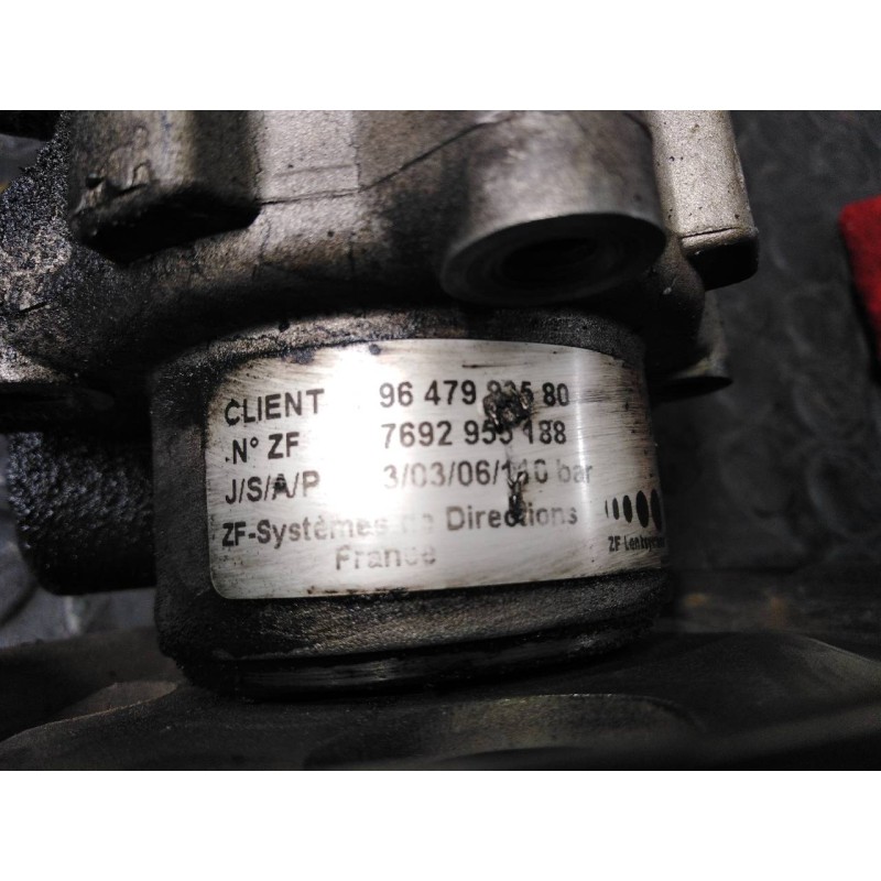 Recambio de bomba direccion para fiat ulysse (179) 2.2 jtd dynamic referencia OEM IAM 9647983580  P3-B4-13-4