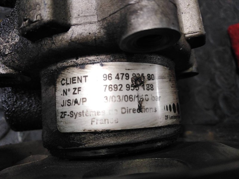 Recambio de bomba direccion para fiat ulysse (179) 2.2 jtd dynamic referencia OEM IAM 9647983580  P3-B4-13-4