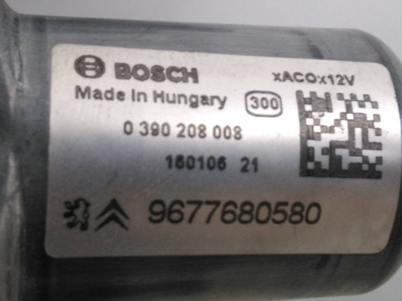 Recambio de motor limpia trasero para peugeot 308 style referencia OEM IAM 9677680580  E1-A4-24-1