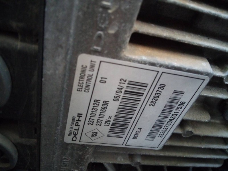 Recambio de centralita motor uce para renault twingo authentique referencia OEM IAM 237101312R 237101693R 