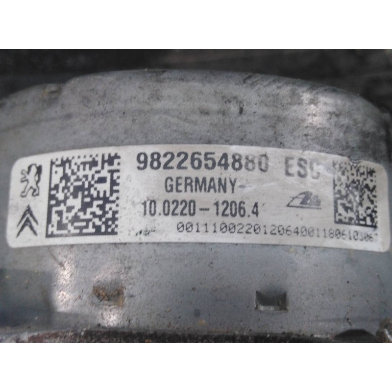 Recambio de abs para citroën c-elysée feel referencia OEM IAM 9822654880  P3-A8-10-4
