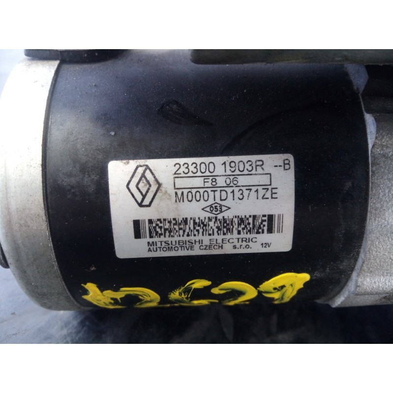 Recambio de motor arranque para dacia dokker ambiance referencia OEM IAM 233001903R  P3-B7-29-2