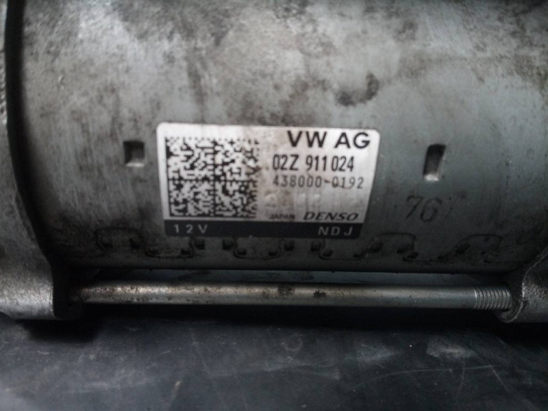 Recambio de motor arranque para seat ateca (kh7) reference plus referencia OEM IAM 02Z911024 4380000192 P3-B7-3-1