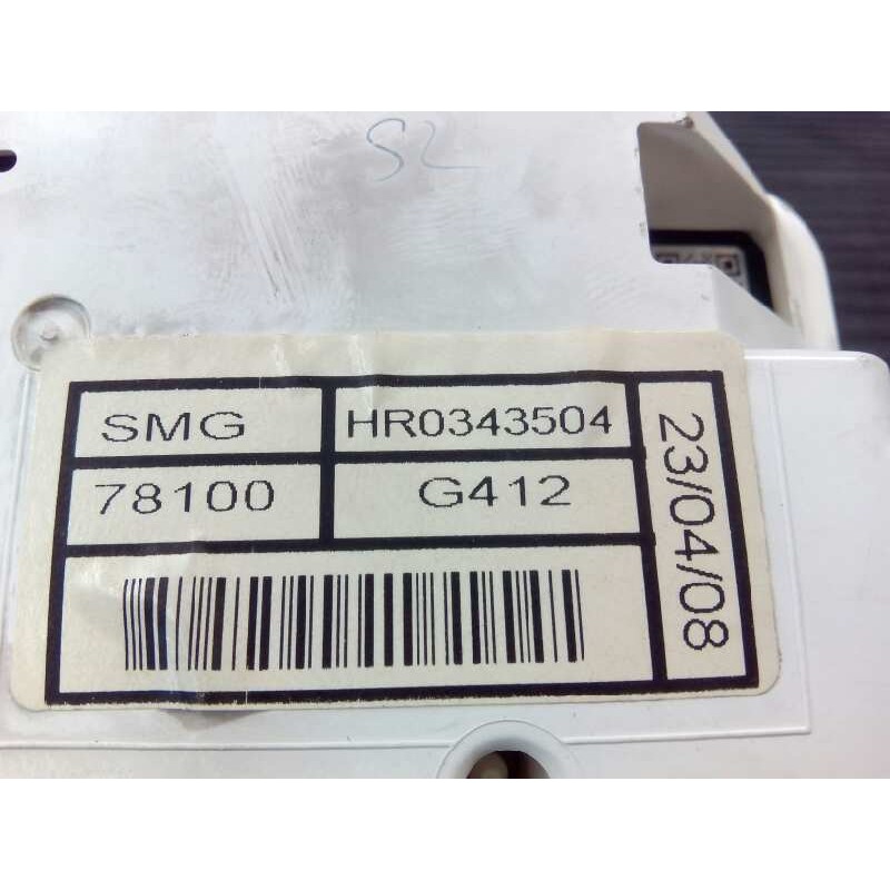 Recambio de pantalla multifuncion para honda civic berlina 5 (fk) referencia OEM IAM 78100G412 HR0343504 E3-B5-6-1