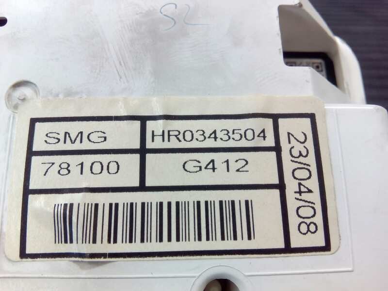 Recambio de pantalla multifuncion para honda civic berlina 5 (fk) referencia OEM IAM 78100G412 HR0343504 E3-B5-6-1