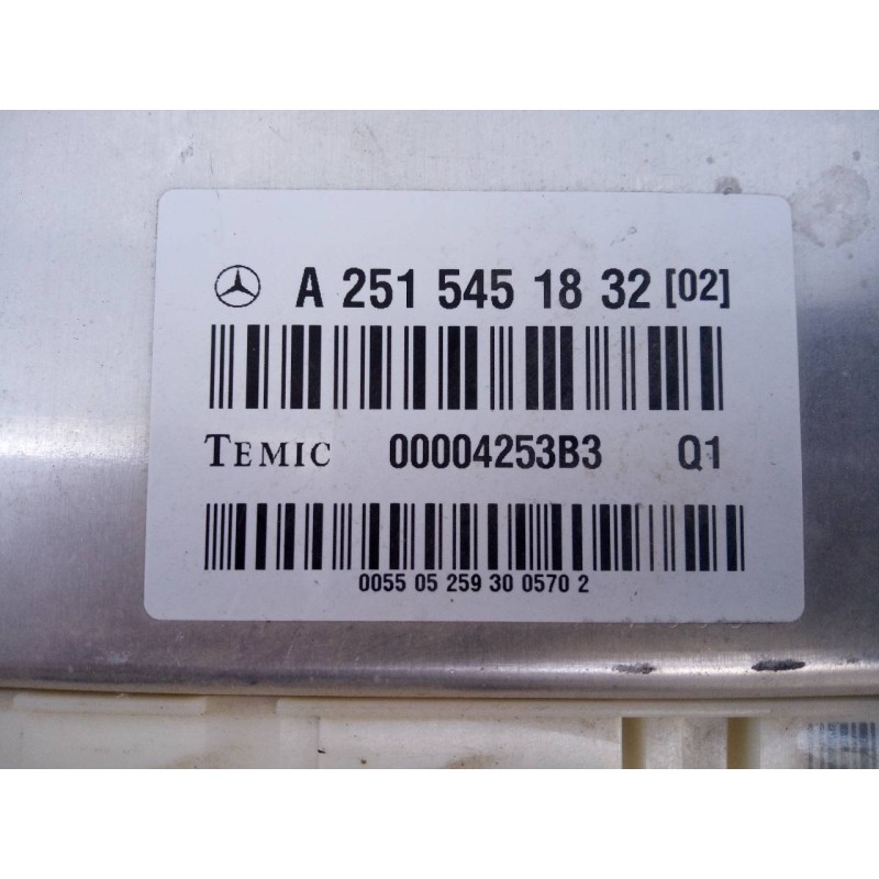 Recambio de modulo electronico para mercedes-benz clase r (w251) 320 cdi (251.022) referencia OEM IAM A2515451832 00004253B3 E3-
