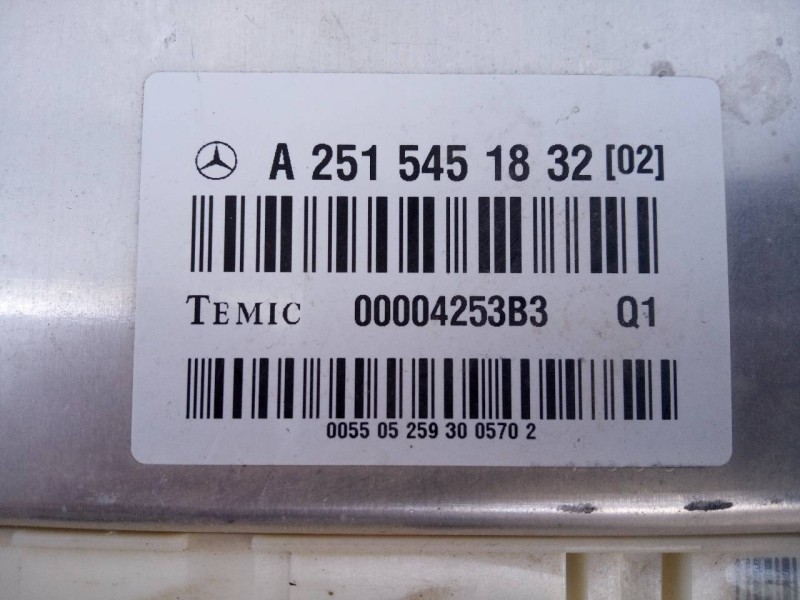 Recambio de modulo electronico para mercedes-benz clase r (w251) 320 cdi (251.022) referencia OEM IAM A2515451832 00004253B3 E3-