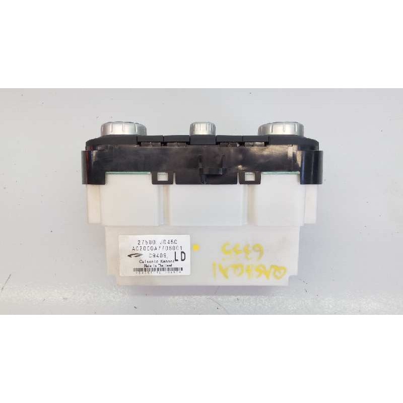 Recambio de mando climatizador para nissan qashqai (j10) acenta referencia OEM IAM 27500JD45C A02000A7706001 E3-B4-32-3
