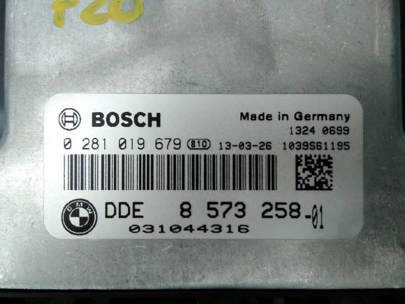 Recambio de centralita motor uce para bmw serie 1 lim. (f20) 116d referencia OEM IAM 0281019679 8573258 E3-A2-31-2