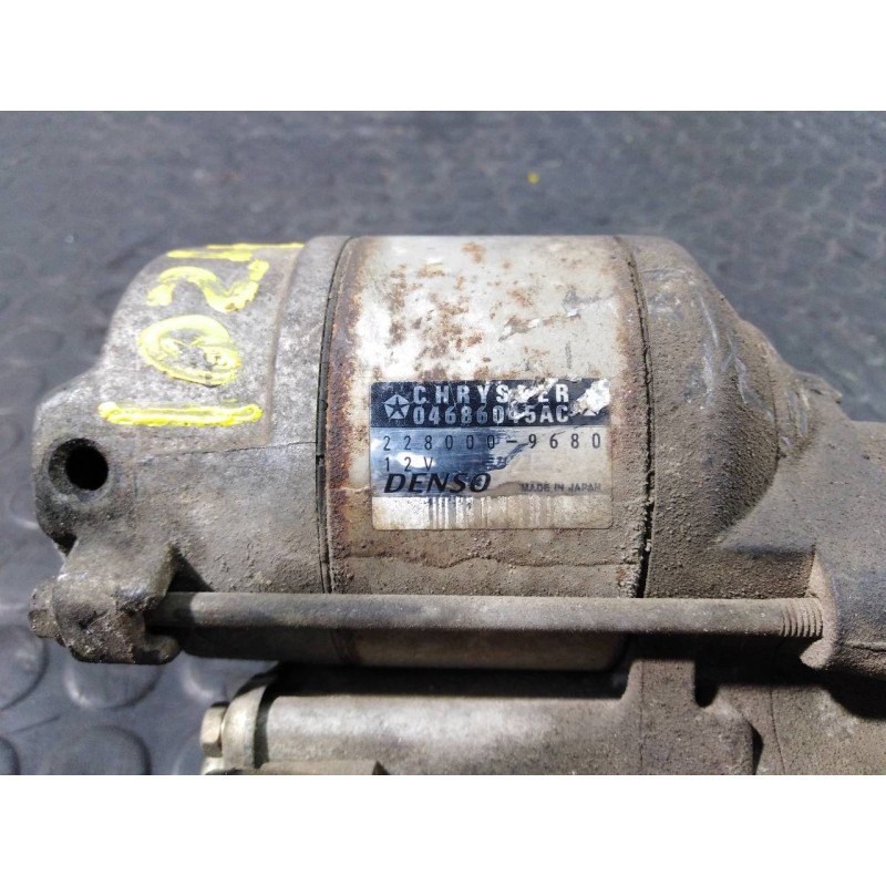 Recambio de motor arranque para chrysler voyager (rg) 3.3 grand voyager limited warner bros referencia OEM IAM 04686045AC 228000