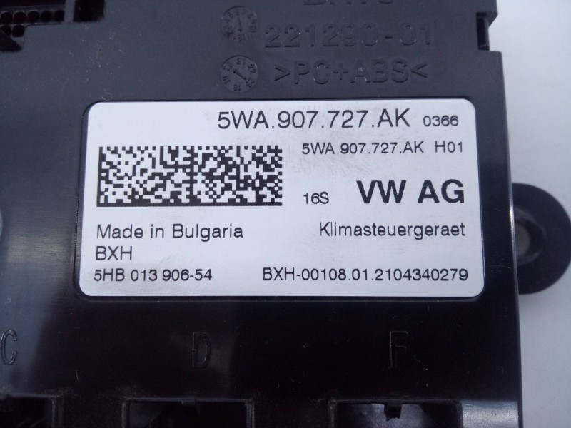 Recambio de modulo electronico para skoda octavia lim. (nx3) vrs referencia OEM IAM 5WA907727AK  E2-A1-30-3