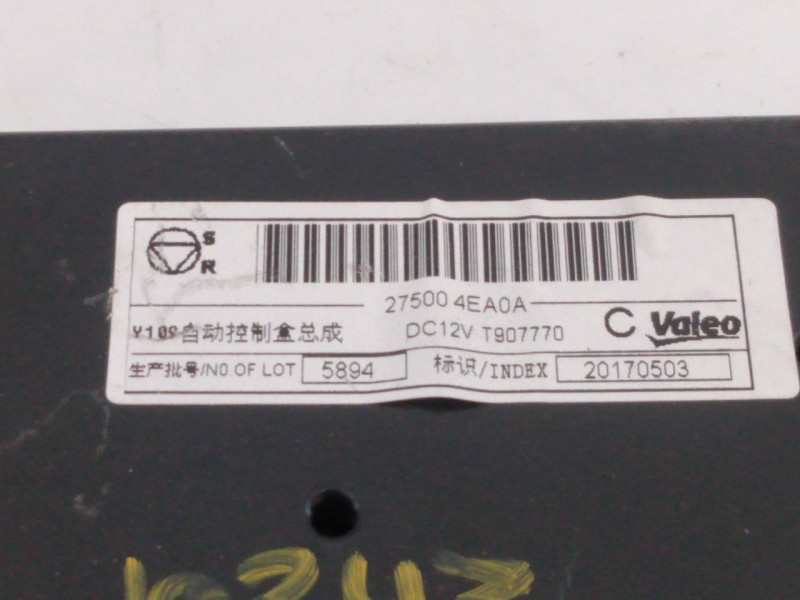 Recambio de mando climatizador para nissan qashqai (j11) acenta referencia OEM IAM 275004EA0A  E3-B4-13-4