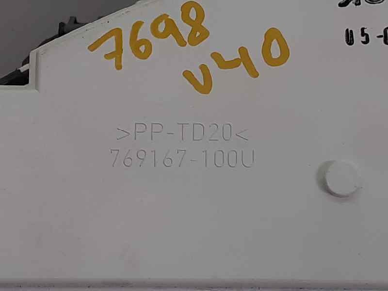 Recambio de cuadro instrumentos para volvo v40 momentum referencia OEM IAM 769167100U 31314481 E3-B5-3-1