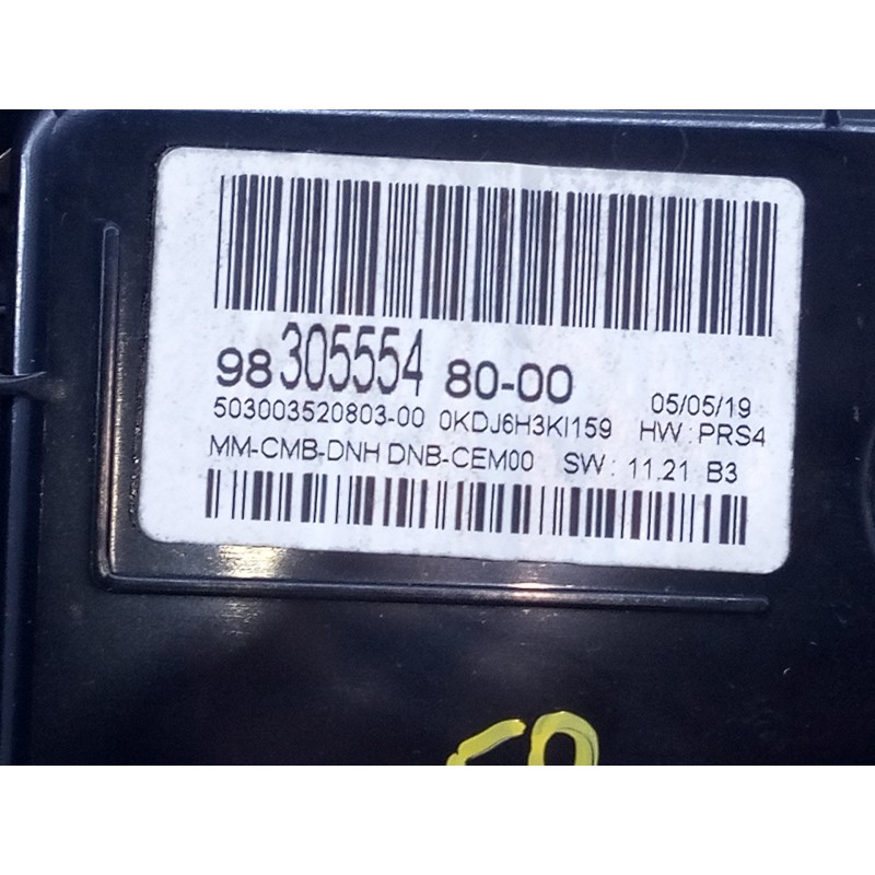 Recambio de cuadro instrumentos para peugeot 5008 gt line referencia OEM IAM 9830555480  E3-B2-29-4