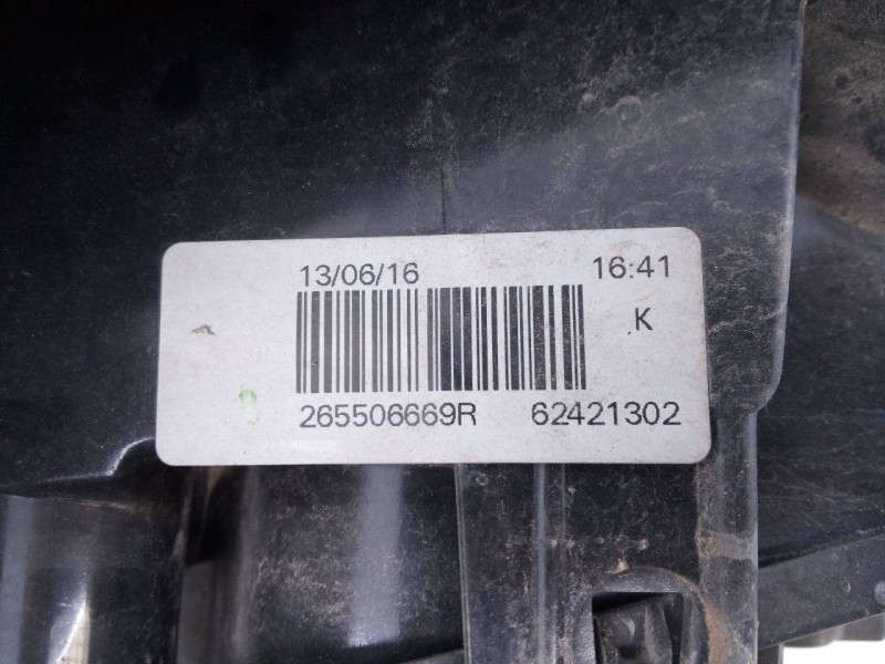 Recambio de piloto trasero derecho para dacia sandero stepway referencia OEM IAM 265506669R  E1-A1-47-2