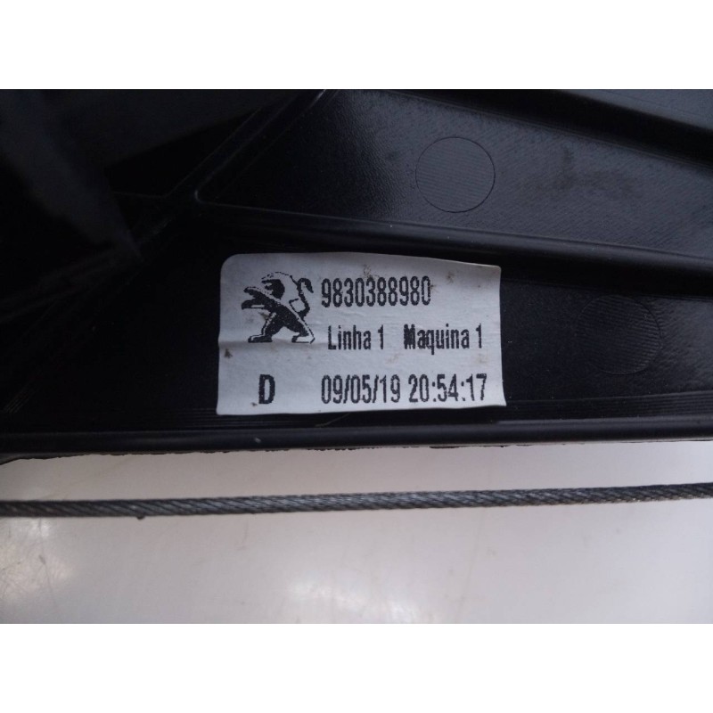 Recambio de elevalunas trasero derecho para peugeot 5008 gt line referencia OEM IAM 9830388980  E1-A4-40-2