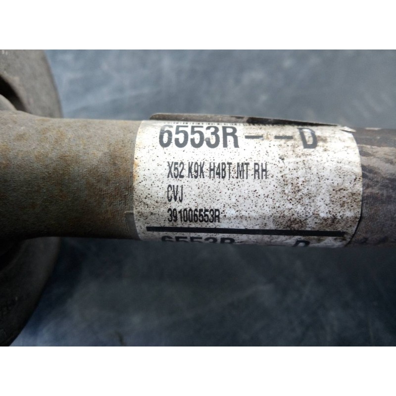 Recambio de transmision delantera derecha para dacia sandero stepway referencia OEM IAM 391006553R  P1-A6-23