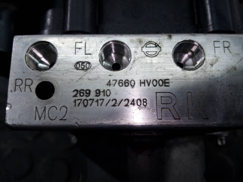 Recambio de abs para nissan qashqai (j11) acenta referencia OEM IAM 47660HV00E 17071722408 P3-A8-17-4