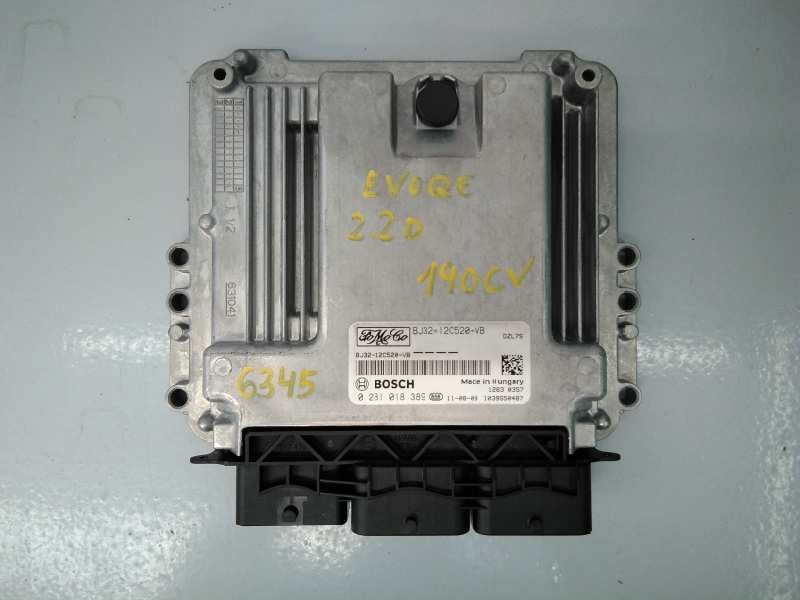 Recambio de centralita motor uce para land rover evoque dynamic referencia OEM IAM BJ3212C520VB 0281018389 E3-B3-9-3