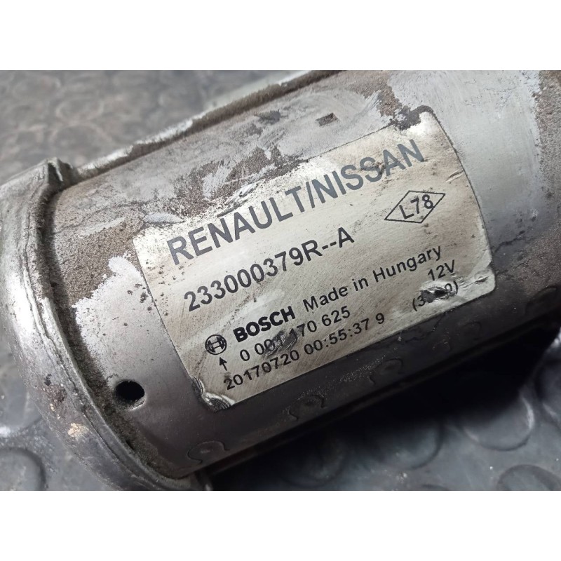 Recambio de motor arranque para nissan qashqai (j11) acenta referencia OEM IAM 233000379R  P3-A10-18-2
