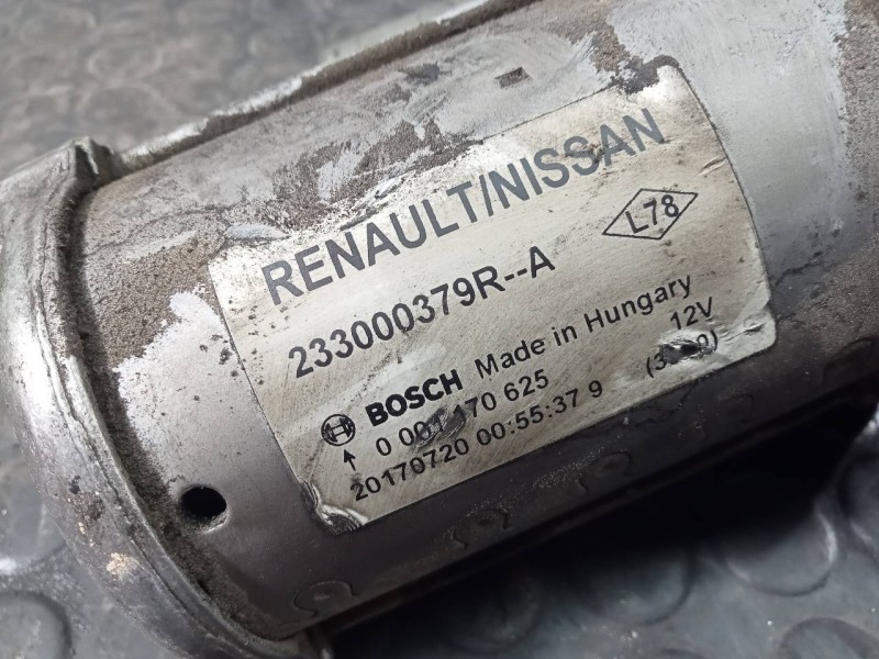 Recambio de motor arranque para nissan qashqai (j11) acenta referencia OEM IAM 233000379R  P3-A10-18-2