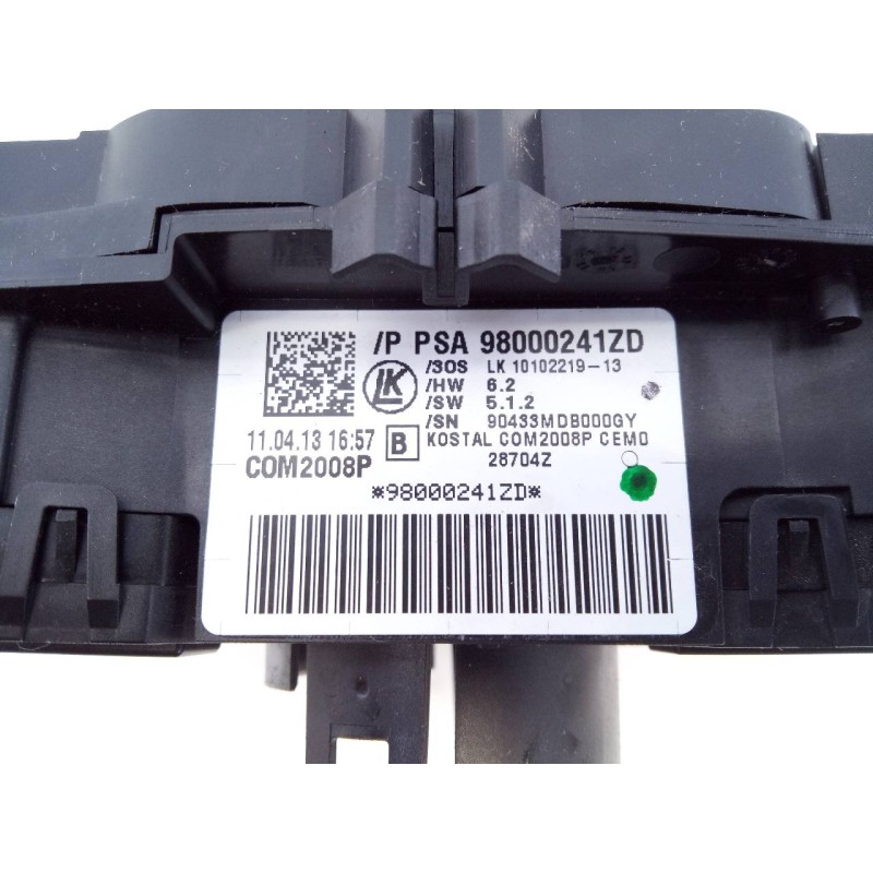 Recambio de anillo airbag para peugeot 508 referencia OEM IAM 98000241ZD  E3-B2-25-2