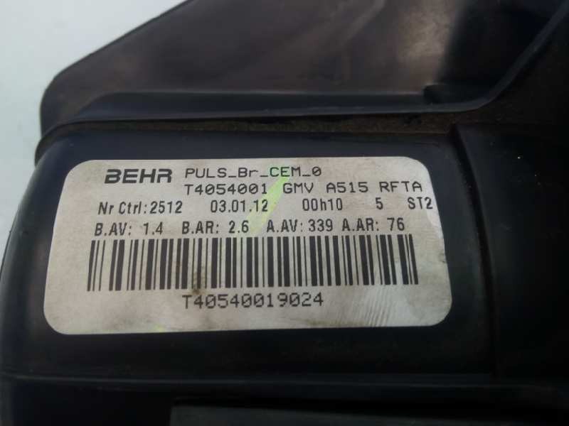 Recambio de ventilador calefaccion para citroën c3 collection referencia OEM IAM T405400119024  E1-A4-35-2