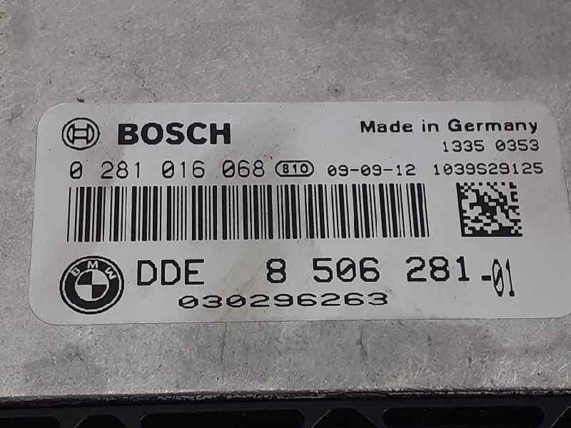 Recambio de centralita motor uce para bmw serie 1 berlina (e81/e87) 116d referencia OEM IAM 0281016068 850628101 E3-A2-5-1