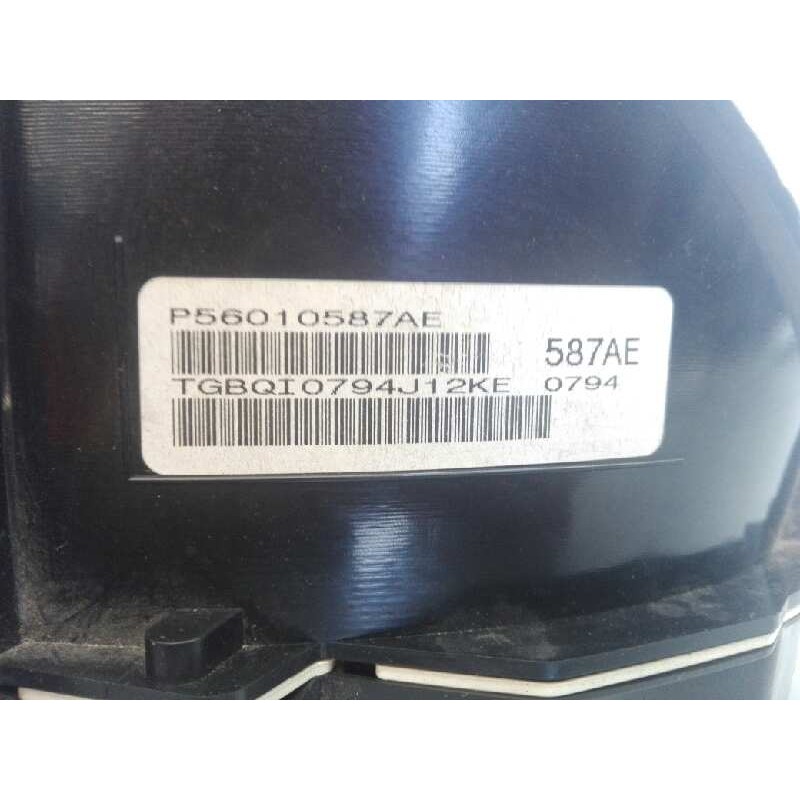 Recambio de cuadro instrumentos para chrysler jeep cherokee (kj) 2.5 crd sport referencia OEM IAM P56010587AE 04832731AC E3-B6-2