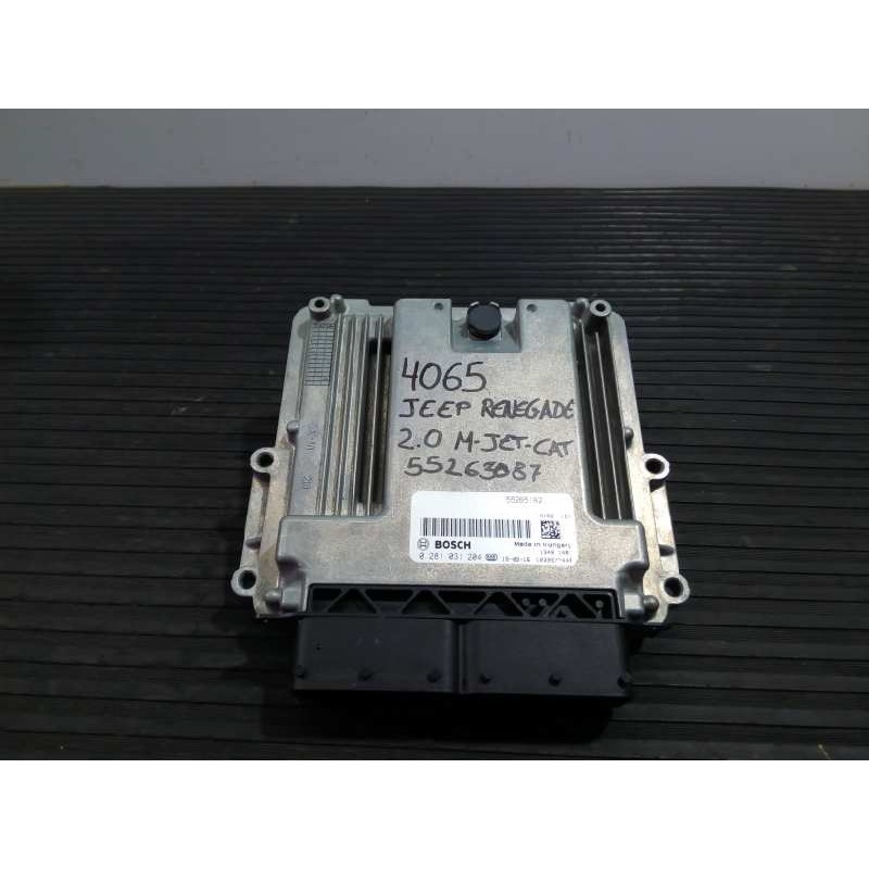 Recambio de centralita motor uce para jeep renegade limited 4wd referencia OEM IAM 55265162 0281031204 E3-B6-22-5