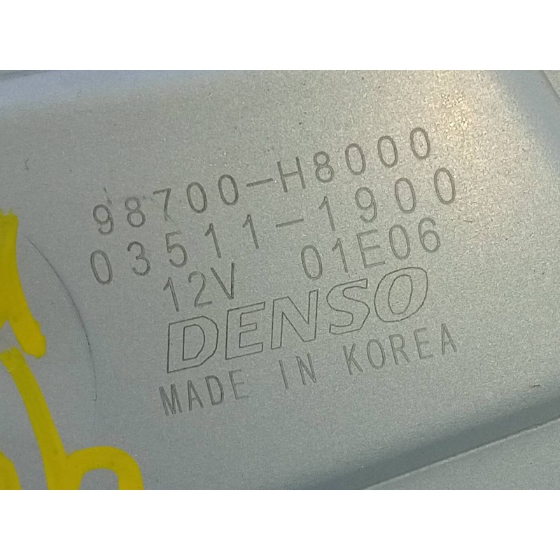 Recambio de motor limpia trasero para kia rio (yb) drive referencia OEM IAM 98700H8000 035111900 E2-B5-55-1