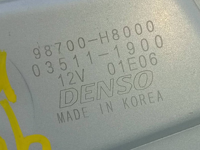 Recambio de motor limpia trasero para kia rio (yb) drive referencia OEM IAM 98700H8000 035111900 E2-B5-55-1