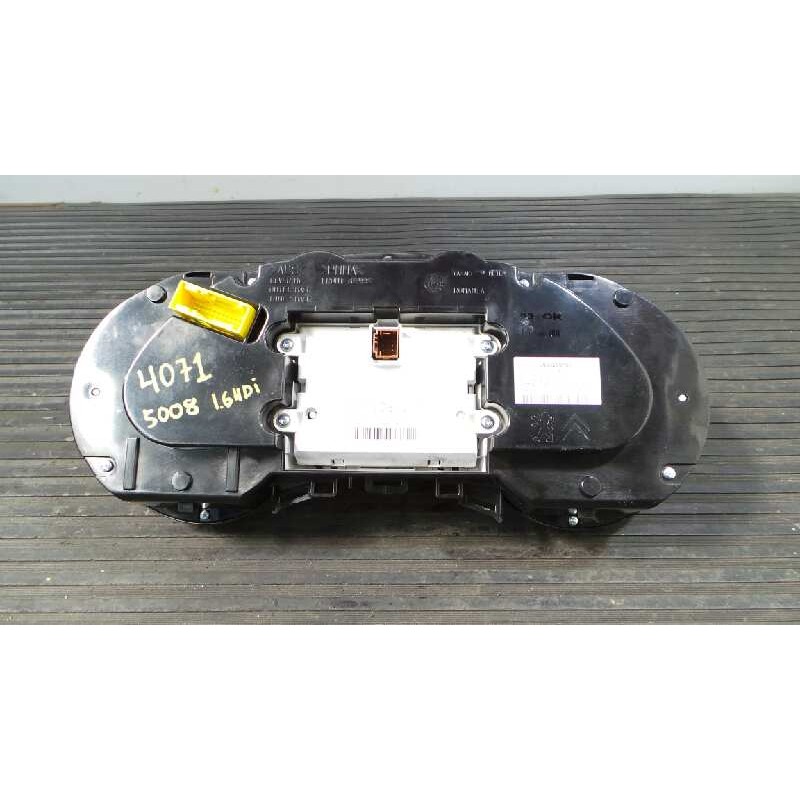 Recambio de cuadro instrumentos para peugeot 5008 allure referencia OEM IAM 9806268180  E1-A4-51-2