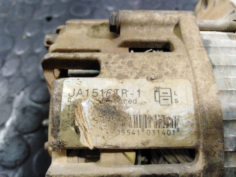 Recambio de alternador para nissan navara pick-up (d40m) referencia OEM IAM JA1516TR1  P3-B5-23-1