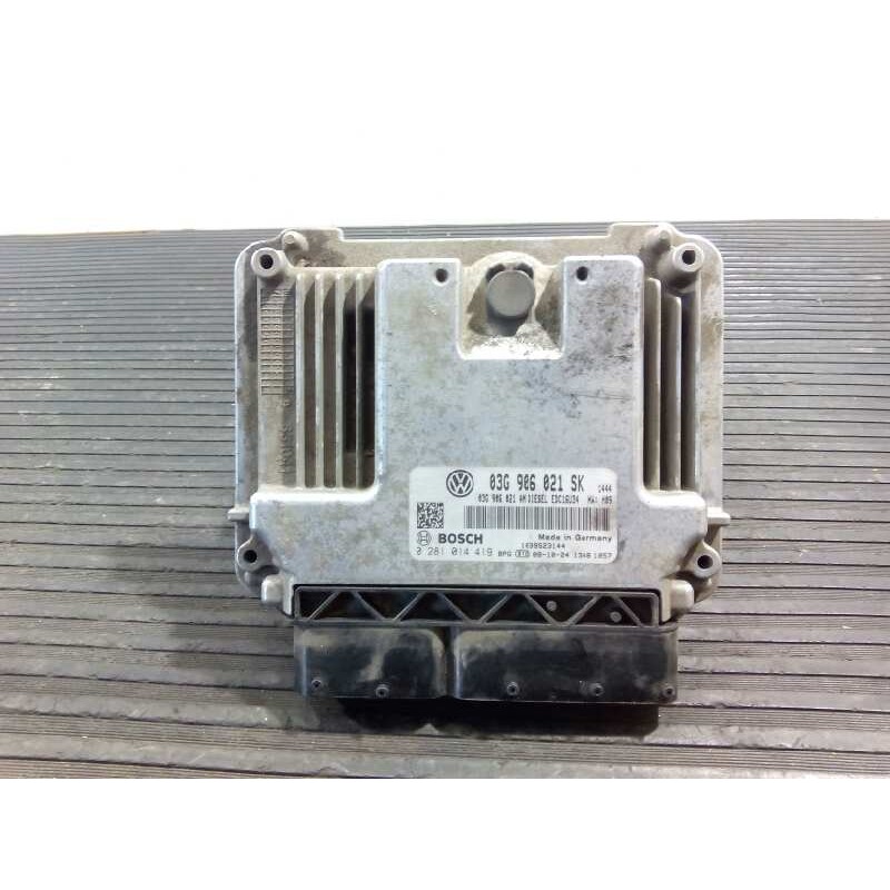 Recambio de centralita motor uce para seat altea (5p1) reference referencia OEM IAM 03G906021SK 0281014419 E2-A1-19-2