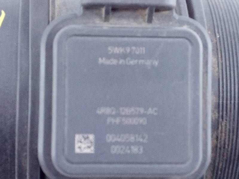 Recambio de caudalimetro para jaguar xf 2.7 v6 diesel luxury referencia OEM IAM 4R8Q12B579AC 5WK97011 E3-B3-54-2