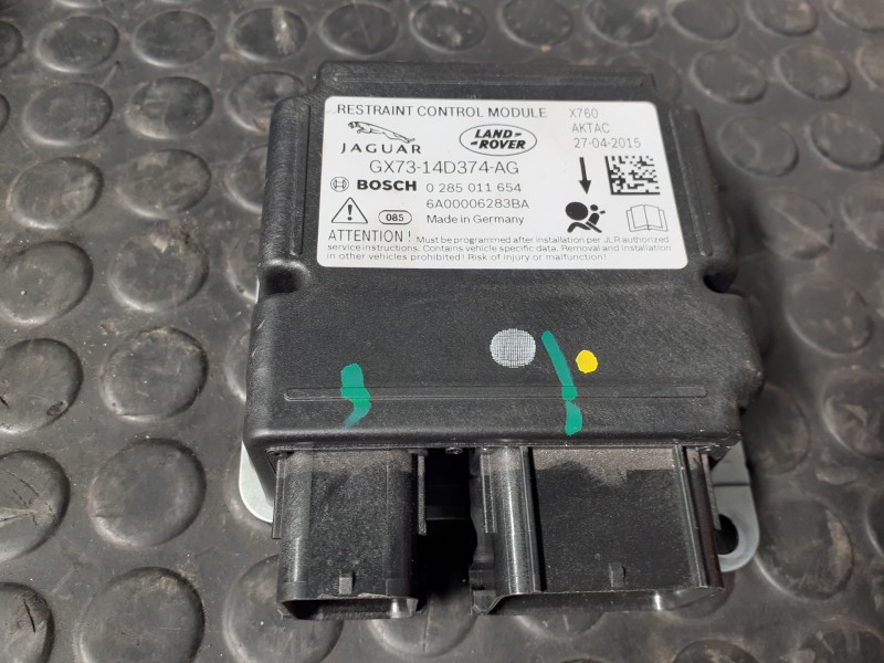 Recambio de kit airbag para jaguar xe pure referencia OEM IAM GX7314D374AG 0285011654 P2-A3-36