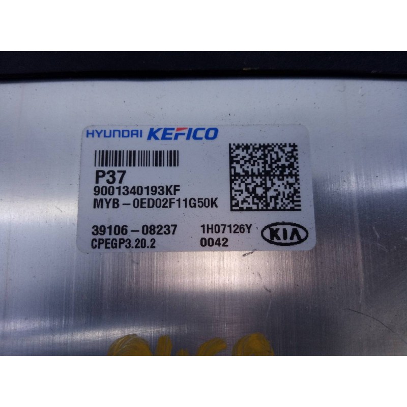 Recambio de centralita motor uce para kia rio (yb) drive referencia OEM IAM 3910608237 9001340193KF E3-A3-40-1